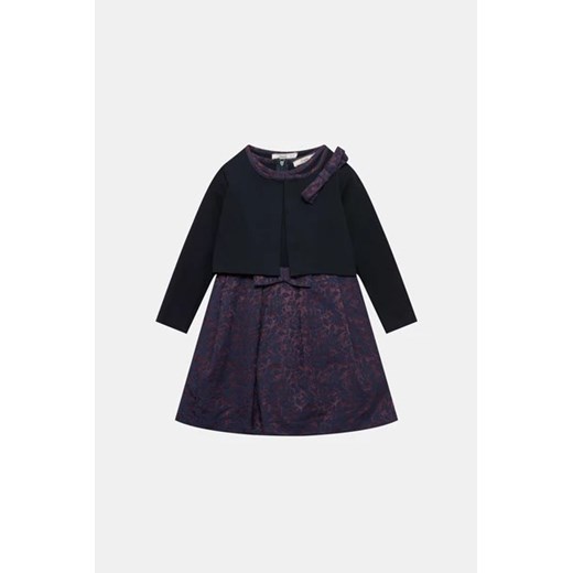 GOOSE Sukienka - Bordowy - Dziewczynka - 5-6 LAT(A)(5-6) Goose 3-4 LAT(A)(3-4) Halfprice promocja