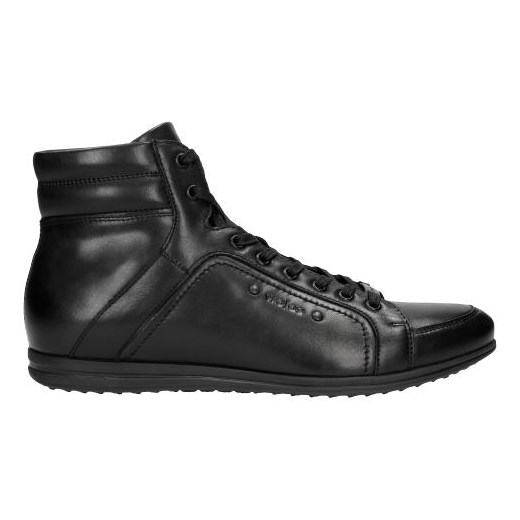 Czarne jesienne męskie sneakersy Wojas 42 okazyjna cena Wojas
