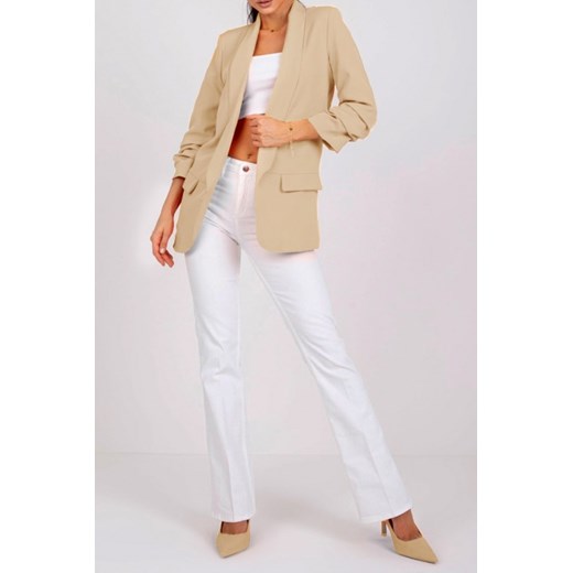 Marynarka damska VANORA BEIGE 5XL wyprzedaż Ivet Shop