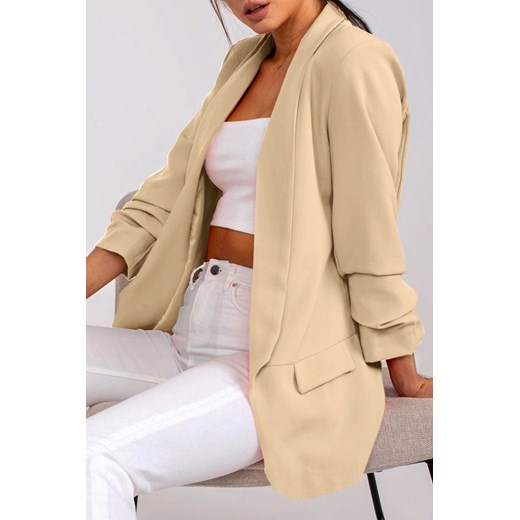 Marynarka damska VANORA BEIGE L wyprzedaż Ivet Shop