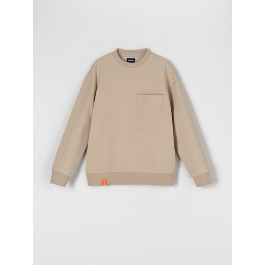 Sinsay - Bluza z kieszenią - Żółty Sinsay XL Sinsay