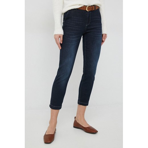 United Colors of Benetton jeansy Scarlett damskie medium waist ze sklepu ANSWEAR.com w kategorii Jeansy damskie - zdjęcie 153058165