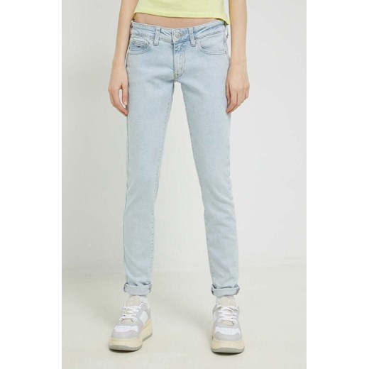 Tommy Jeans jeansy damskie high waist ze sklepu ANSWEAR.com w kategorii Jeansy damskie - zdjęcie 153058288