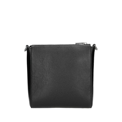 Skórzana torba w kolorze czarnym - (S)24 x (W)21 x (G)5 cm Wojas onesize okazyjna cena Limango Polska