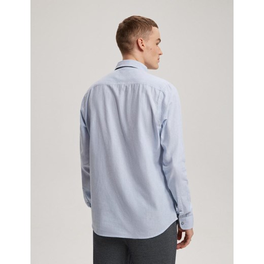 Koszula PRM LINEN Biały-Niebieski M Diverse XXL Diverse