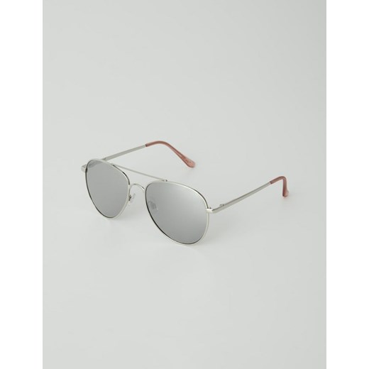 Okulary WIRES II Srebrny - ze sklepu Diverse w kategorii Okulary przeciwsłoneczne damskie - zdjęcie 153087437
