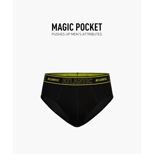 Slipy Magic Pocket Atlantic MP-1569 czarne M bodyciao