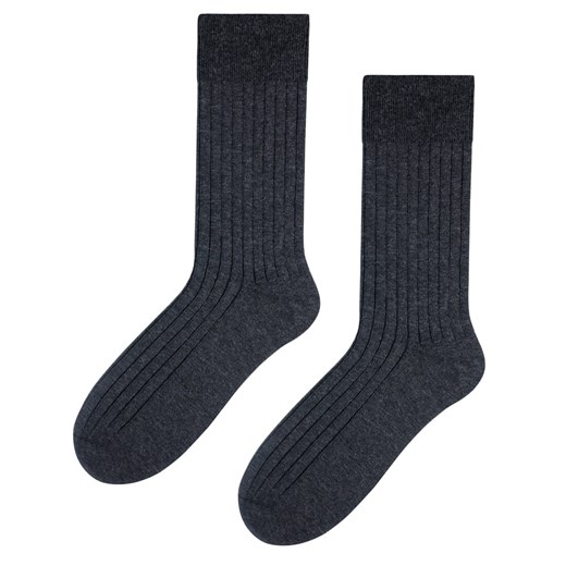 Skarpetki klasyczne z bawełny egipskiej szare Regina Socks 43-46 Estera Shop