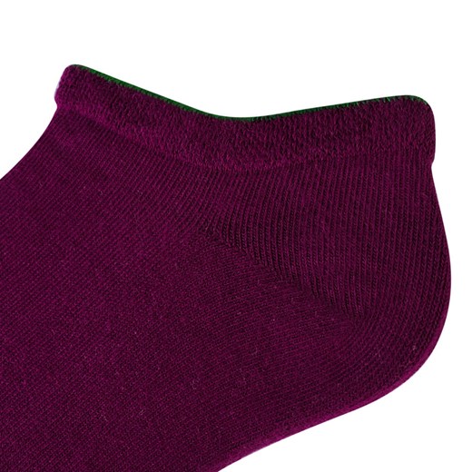 skarpetki stopki z bawełny organicznej bordowe organic Regina Socks 39-42 Estera Shop