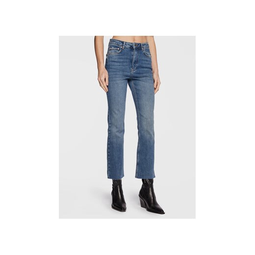 Gina Tricot Jeansy Ylva Kick 13249 Niebieski Fitted Fit Gina Tricot 32 MODIVO