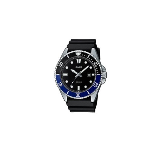 Casio Zegarek Duro Diver MDV-107-1A2VEF Czarny Casio uniwersalny MODIVO