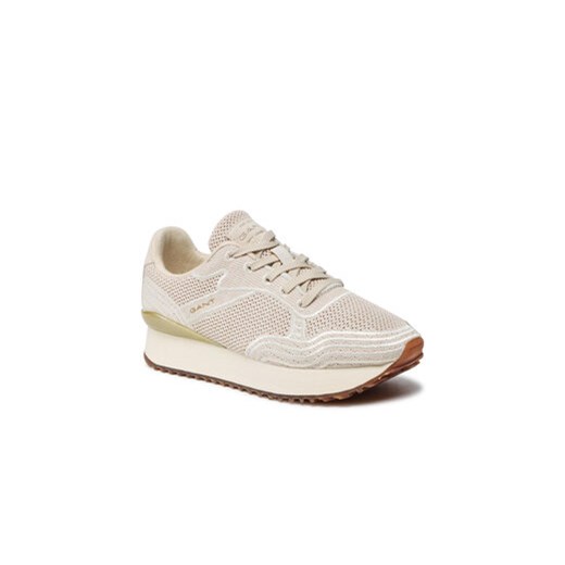 Gant Sneakersy Bevinda 24538677 Beżowy Gant 42 okazja MODIVO