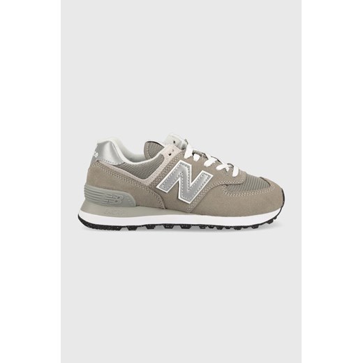 Buty sportowe damskie New Balance w stylu casual sznurowane