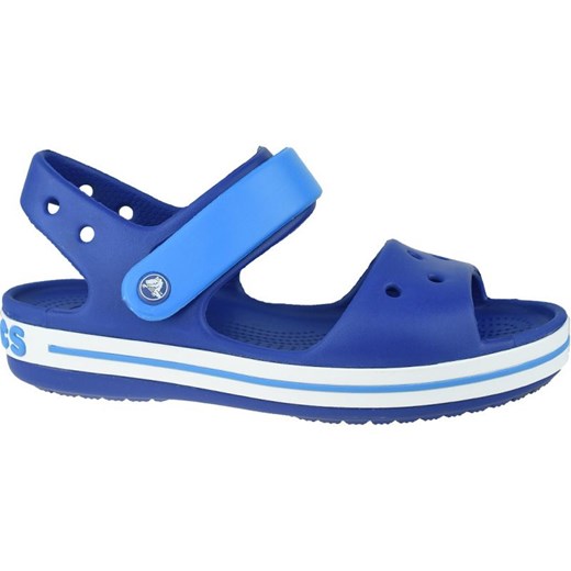 Sandały Crocs Crocband Jr 12856-4BX niebieskie ze sklepu ButyModne.pl w kategorii Buciki niemowlęce - zdjęcie 153147837