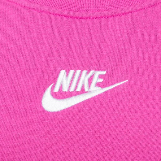 NIKE BLUZA G NSW CLUB FLC BF CREW Nike 128-137 Sizeer promocja