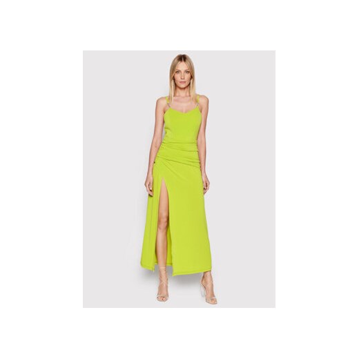 Rinascimento Sukienka koktajlowa CFC0107443003 Zielony Slim Fit Rinascimento L MODIVO okazja