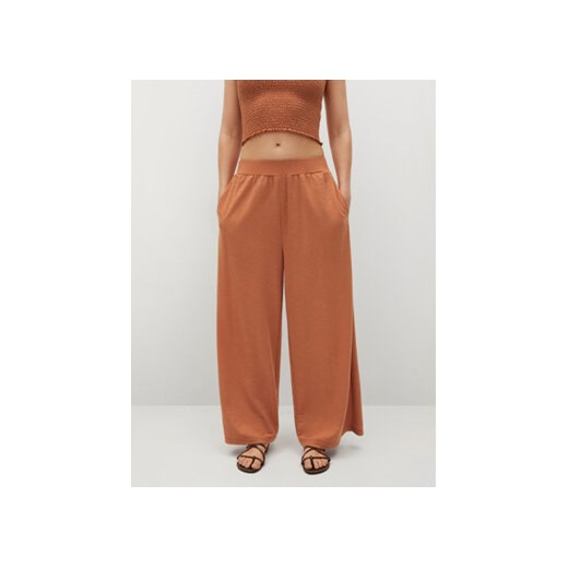 Mango Kuloty Tamara 17090142 Brązowy Relaxed Fit Mango XS okazja MODIVO
