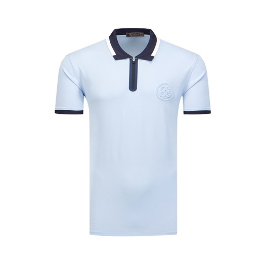 Polo G/Fore Embossed Logo Quarter Zip Tech Piqué ze sklepu S'portofino w kategorii T-shirty męskie - zdjęcie 153169756