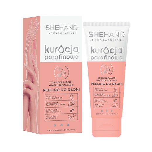 Złuszczająco-natłuszczający peeling do skóry dłoni Shehand House of Beauty Brands -  bielenda.com