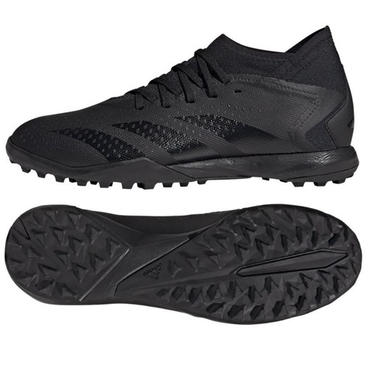 Buty piłkarskie adidas Predator Accuracy.3 Tf M GW4639 czarne czarne ze sklepu ButyModne.pl w kategorii Buty sportowe męskie - zdjęcie 153175296