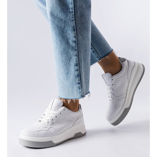 Buty sportowe damskie Bm sneakersy płaskie