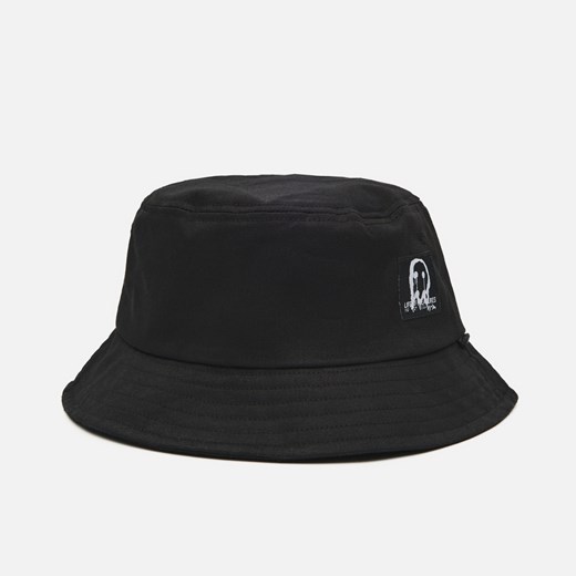 Cropp - Kapelusz bucket hat z naszywką - Czarny Cropp Uniwersalny wyprzedaż Cropp