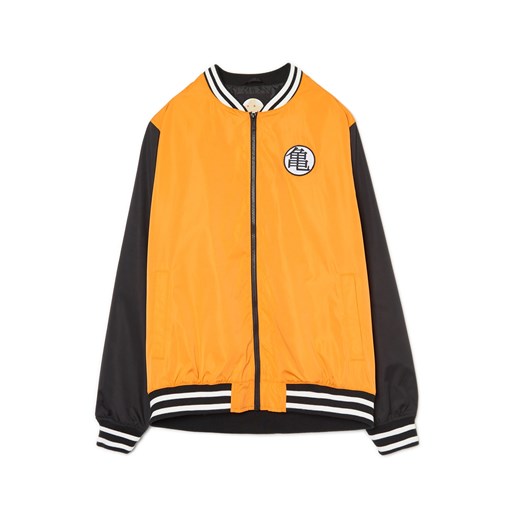 Cropp - Kurtka bomberka DragonBall - Pomarańczowy Cropp XL Cropp