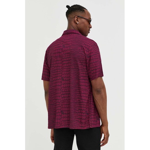 Volcom koszula męska kolor fioletowy regular Volcom L ANSWEAR.com