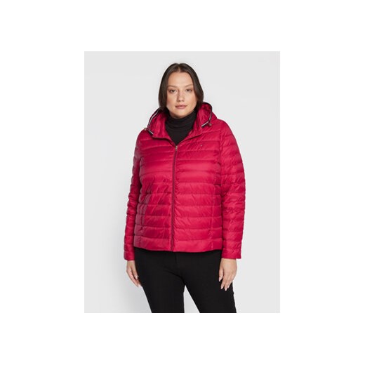 Tommy Hilfiger Curve Kurtka puchowa Ess WW0WW30844 Różowy Regular Fit 46 wyprzedaż MODIVO
