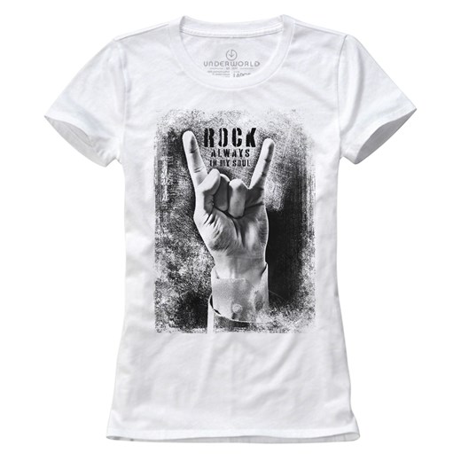 T-shirt damski UNDERWORLD Rock always in my soul ze sklepu morillo w kategorii Bluzki damskie - zdjęcie 153202507