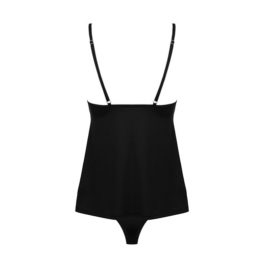 Nocna komplet top + figi Obsessive Bella Rou 2-pcs set czarny Obsessive XL/2XL kontri.pl