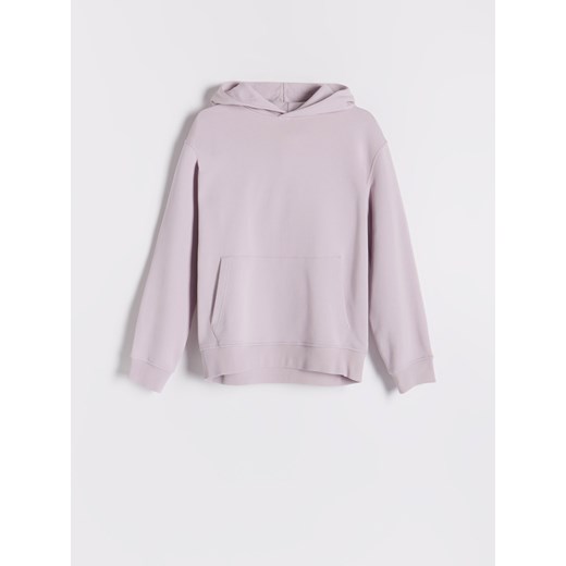 Reserved - PREMIUM Bluza z bawełny organicznej - Różowy Reserved XL okazja Reserved