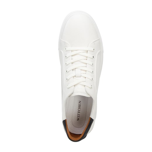 WITTCHEN buty eleganckie męskie białe wiązane jesienne 