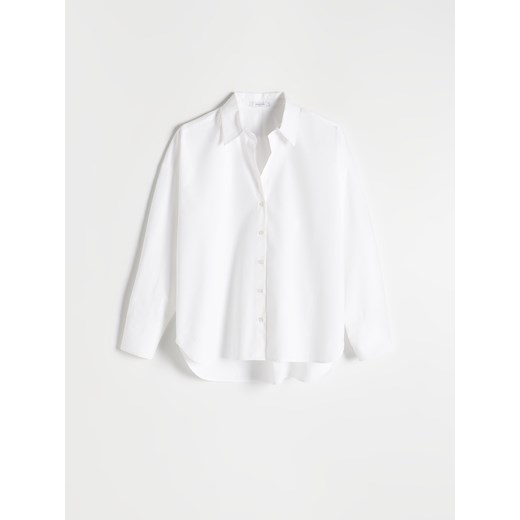 Reserved - Bawełniana koszula - Biały Reserved XL Reserved