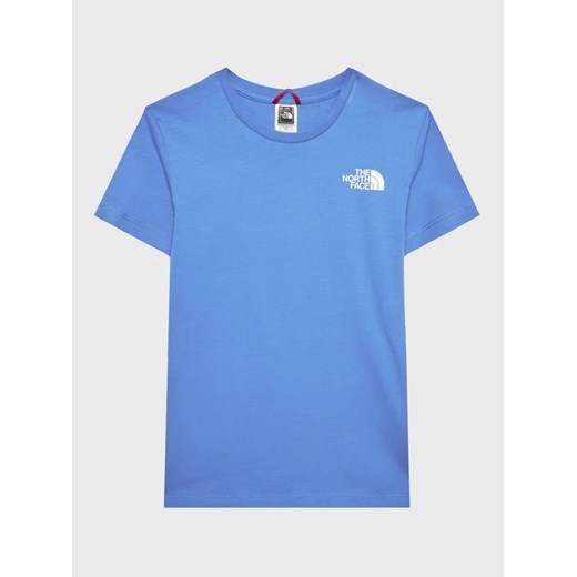 The North Face T-Shirt Simple Dome NF0A82EA Niebieski Regular Fit The North Face M MODIVO