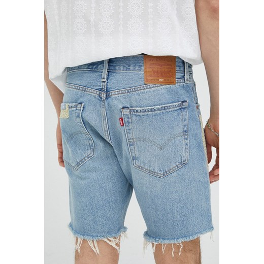 Levi&apos;s szorty jeansowe męskie kolor niebieski 36 ANSWEAR.com