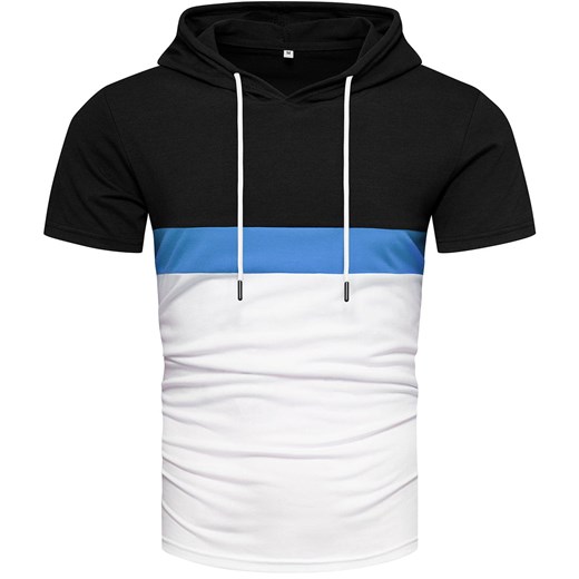 Koszulka męska t-shirt z kapturem Recea ze sklepu Recea.pl w kategorii T-shirty męskie - zdjęcie 153282587
