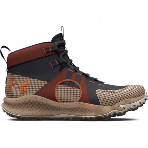 Męskie buty outdoor Under Armour UA Charged Maven Trek - szare ze sklepu Sportstylestory.com w kategorii Buty trekkingowe męskie - zdjęcie 153315917