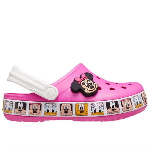 Klapki Crocs Toddler Fun Lab Disney Minnie Mouse Band Clog 207720-6QQ - różowe Crocs 23-24 streetstyle24.pl