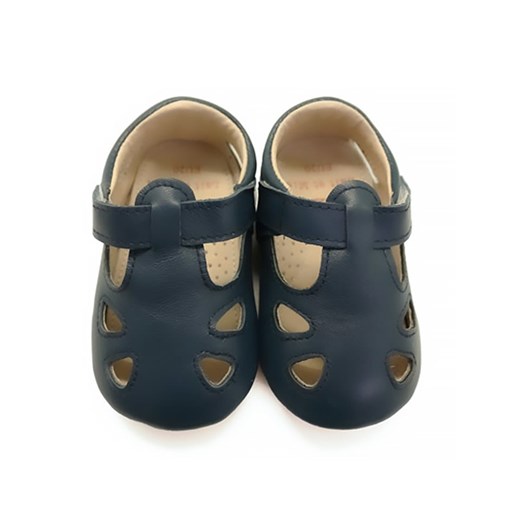 Skórzane buty "Archie" w kolorze czarnym do raczkowania Lait Et Miel 23 okazja Limango Polska