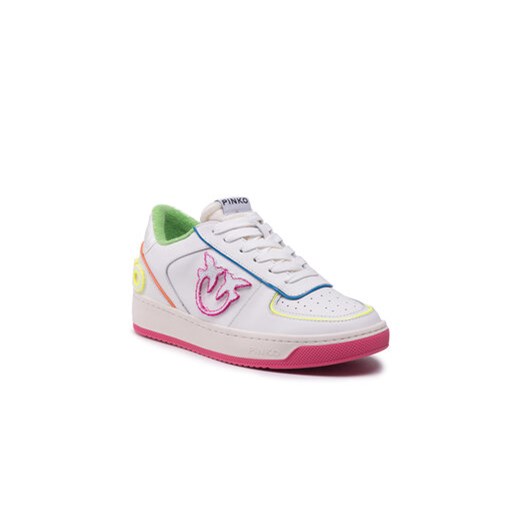 Pinko Sneakersy Bondy 1 Basket Sneaker PE 22 BLKS1 1H2110 Y853 Biały Pinko 35 okazja MODIVO