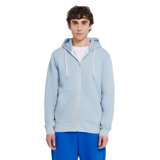 Cropp - Błękitna rozpinana bluza - Niebieski Cropp L Cropp