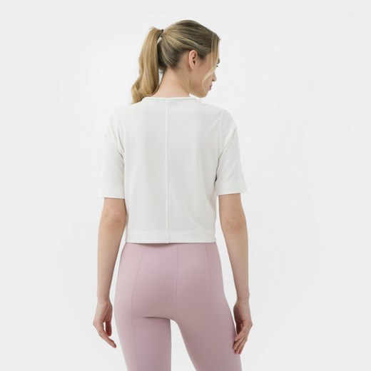 Bluzka damska Calvin Klein z krótkimi rękawami casual z okrągłym dekoltem 