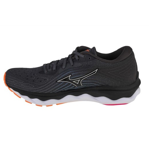 Buty sportowe damskie Mizuno czarne wiązane płaskie