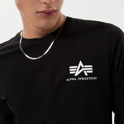 T-shirt męski Alpha Industries z długimi rękawami 
