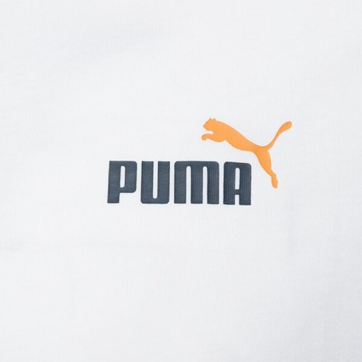 Biały t-shirt męski Puma