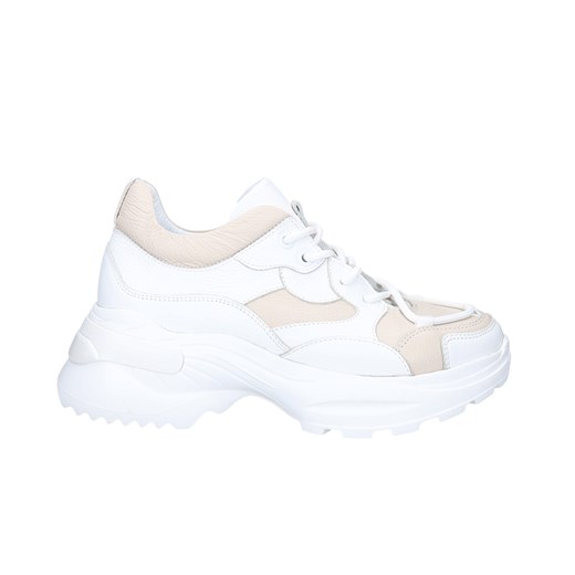 Białe sneakersy Pili, Kampa, KP0004-01, Konopka Shoes Kampa 36 Konopka Shoes