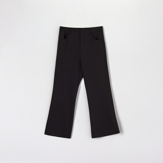 Sinsay - Spodnie z kieszeniami - Czarny Sinsay XS Sinsay