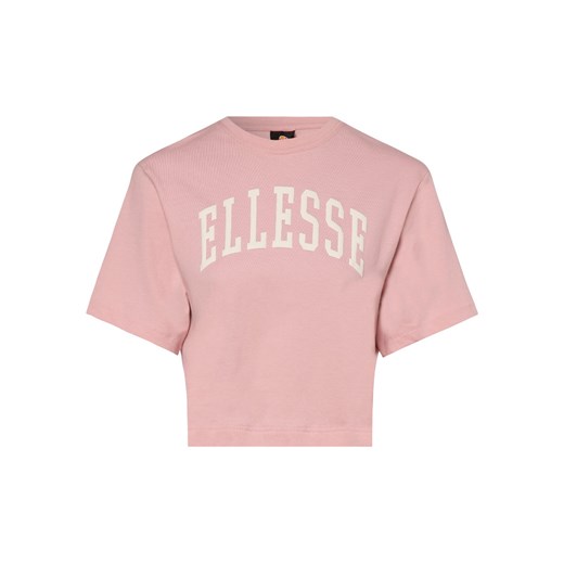 ellesse T-shirt damski Kobiety Bawełna różowy nadruk ze sklepu vangraaf w kategorii Bluzki damskie - zdjęcie 153529925