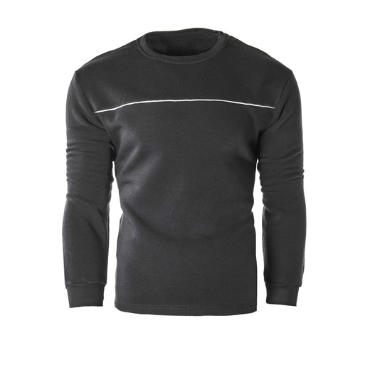 Bluza męska bez kaptura 2112 - czarna ze sklepu Risardi w kategorii Bluzy męskie - zdjęcie 153531408